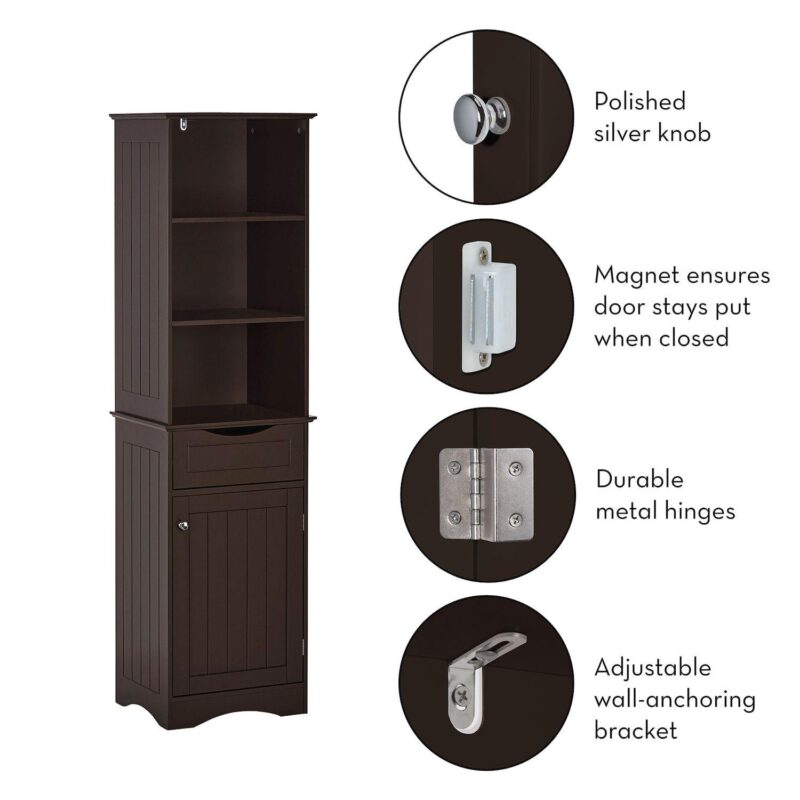 RiverRidge Home Ashland Tall Floor Cabinet - Image 6