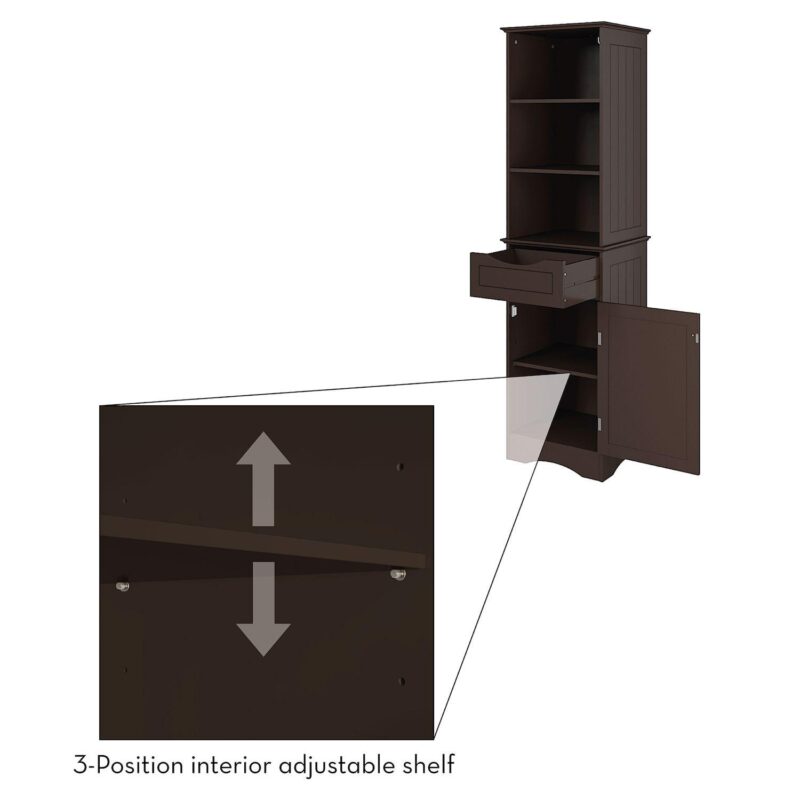 RiverRidge Home Ashland Tall Floor Cabinet - Image 15