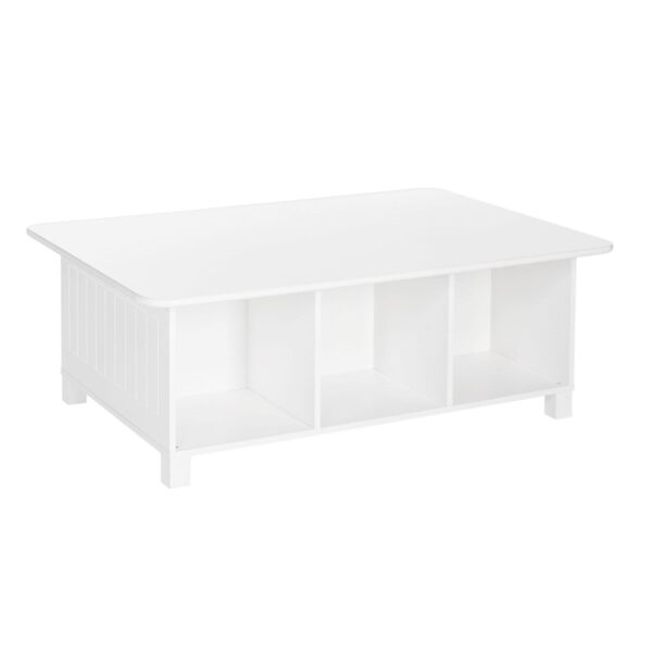 RiverRidge Home Kids' 6-Cubby Storage Activity Table