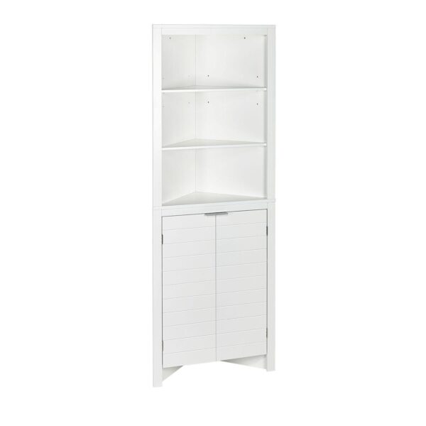 RiverRidge Home Madison Collection Tall Corner Cabinet