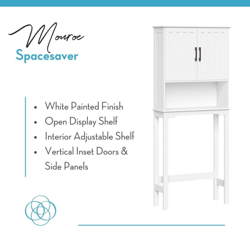 RiverRidge Home Monroe Spacesaver Over The Toilet Floor Decor - Image 7
