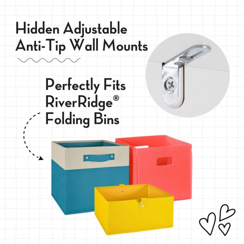 RiverRidge Kids 5-Cubby Storage Bench - Image 7