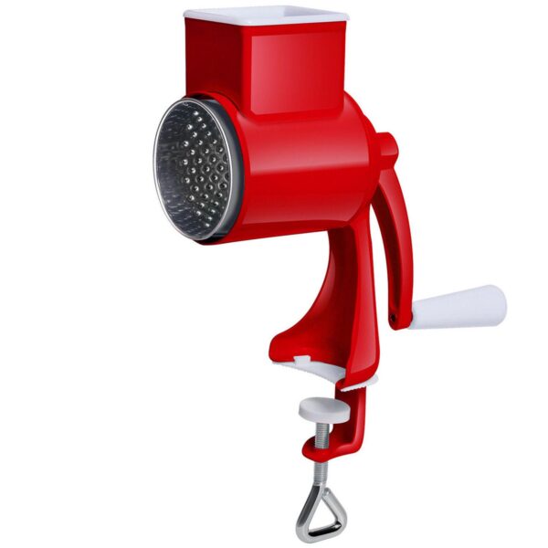 Rotary Cheese Grater - Round Vegetable Slicer