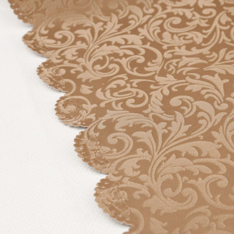 Round Pvc Wrinkle-resistant Washable Suitable Restaurant Table Cover 1 Pc, 71  X 71 - Image 4