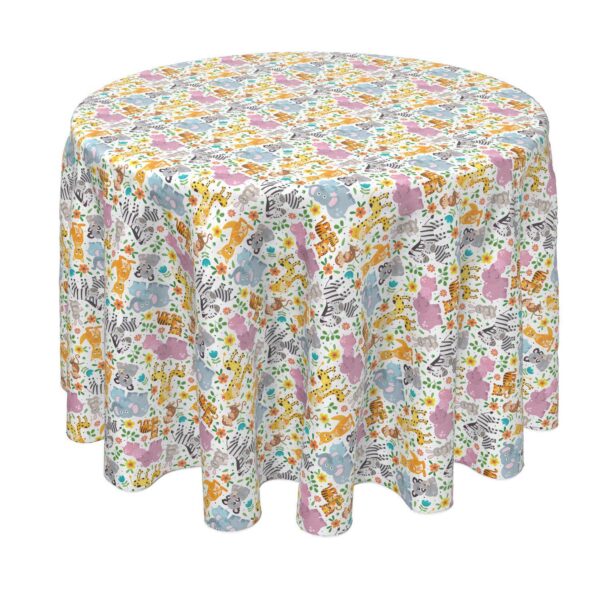 Round Tablecloth 100 545e08b64dd6f63f8b879365a52e632f