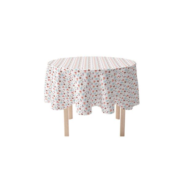 Round Tablecloth, 100% Polyester, 90  Round, Circus Time