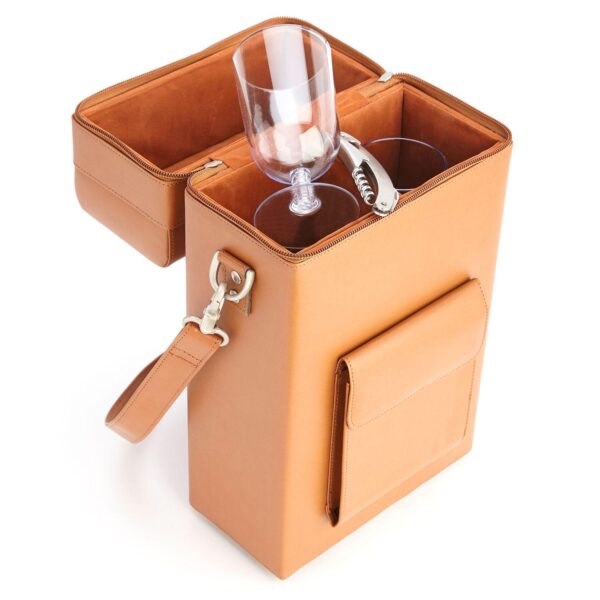 Royce Leather Connoisseur Wine Carrier