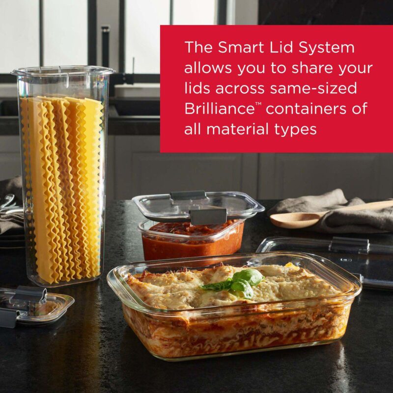 Rubbermaid Brilliance 10-pc. Glass Food Storage Container Set - Image 3