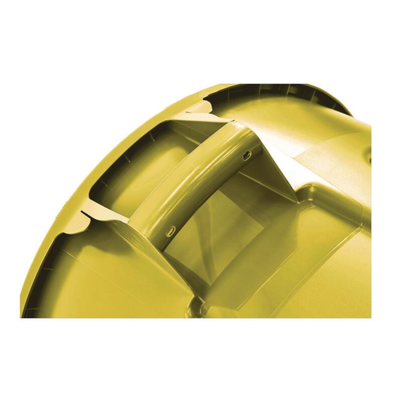 Rubbermaid Commercial Vented Round Brute Container, 44 gal, Plastic, Yellow - Image 7