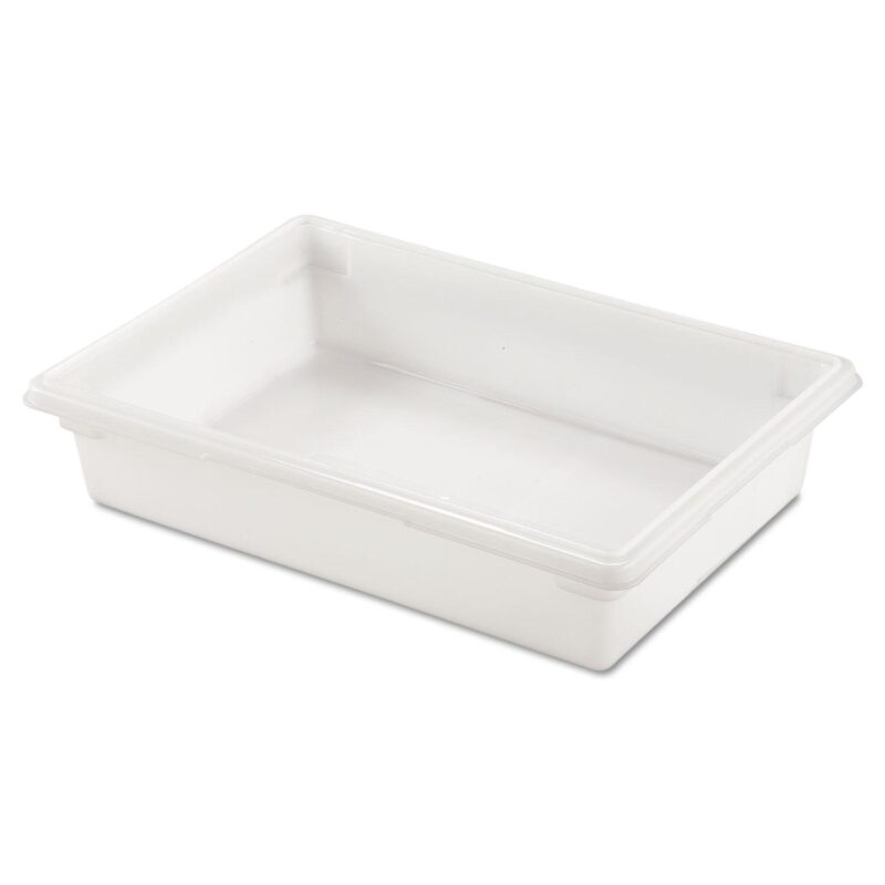 Rubbermaid Untouchable Square Waste Receptacle, Plastic, 23 Gal, Black - Image 3
