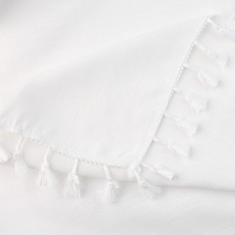 Rustic Cotton Linen Waterproof Dinner Party Table Cover 1 Pc 55  X 87 - Image 3