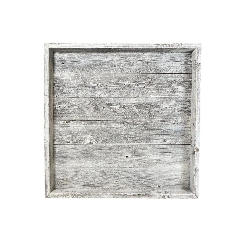 Rustic Farmhouse Extra Large Reclaimed Wooden Ottoman Orangizing Serving Tray