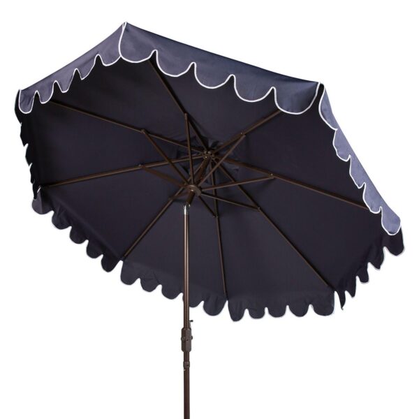 Safavieh 9-ft. Scalloped Trim Patio Umbrella