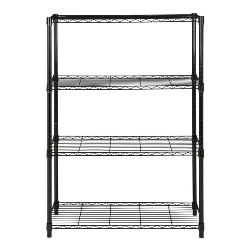 Safavieh Bravo 4-Tier Chrome Wire Shelf - Image 3