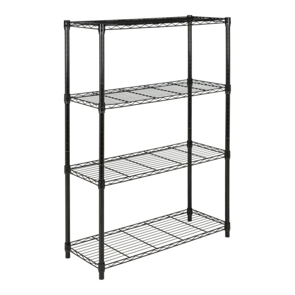 Safavieh Bravo 4-Tier Chrome Wire Shelf