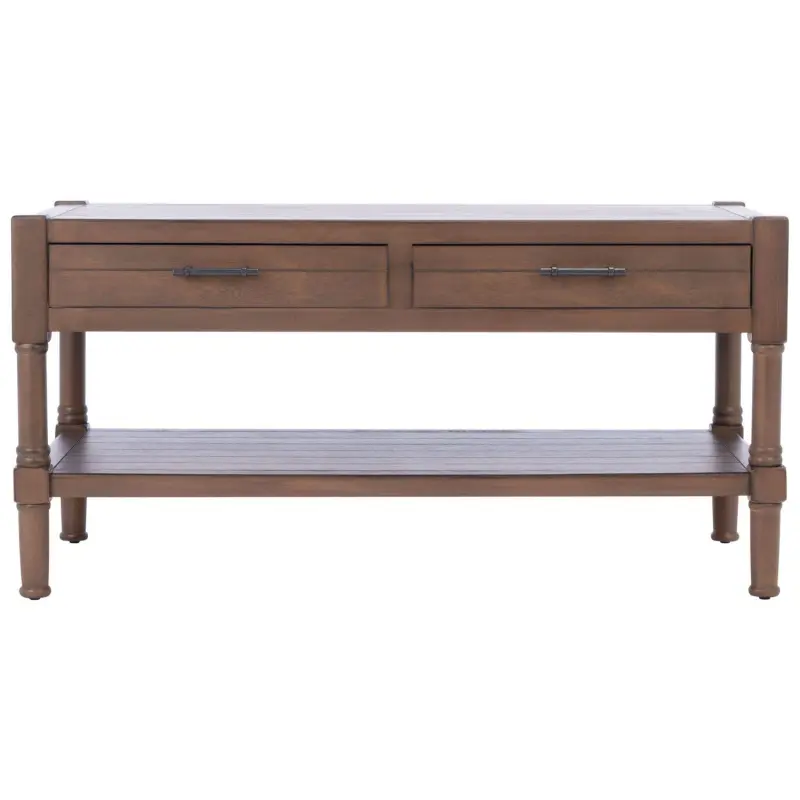 Safavieh Filbert 2 Drawer Coffee Table - Image 3
