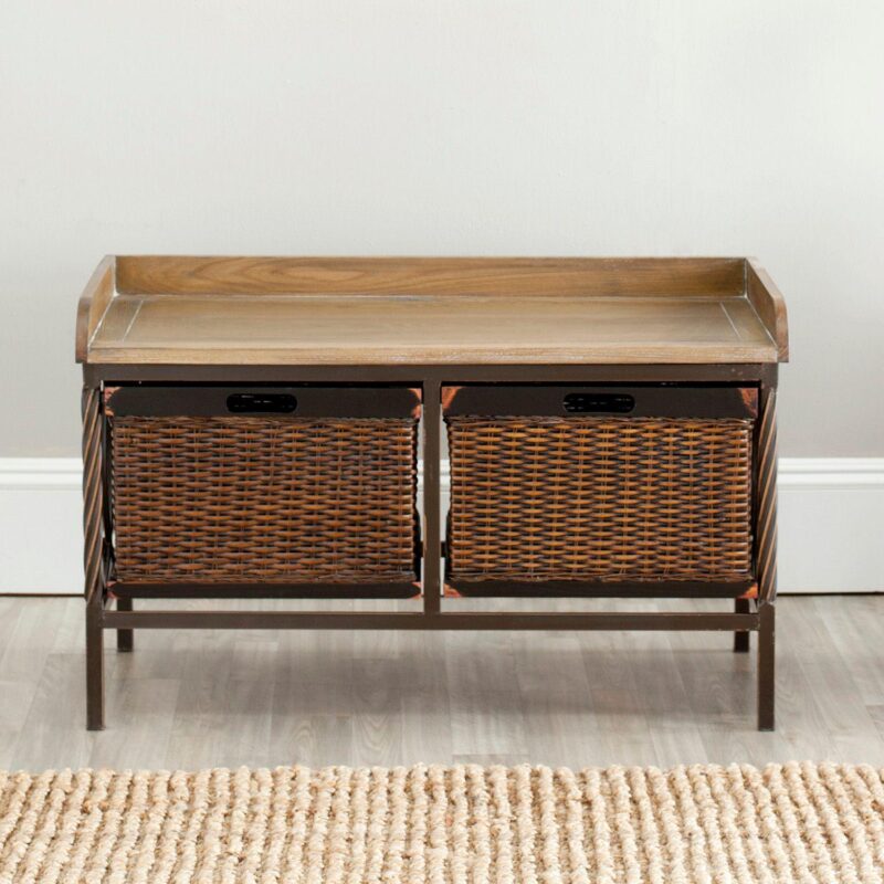 Safavieh Grayson Storage Bench - Image 2