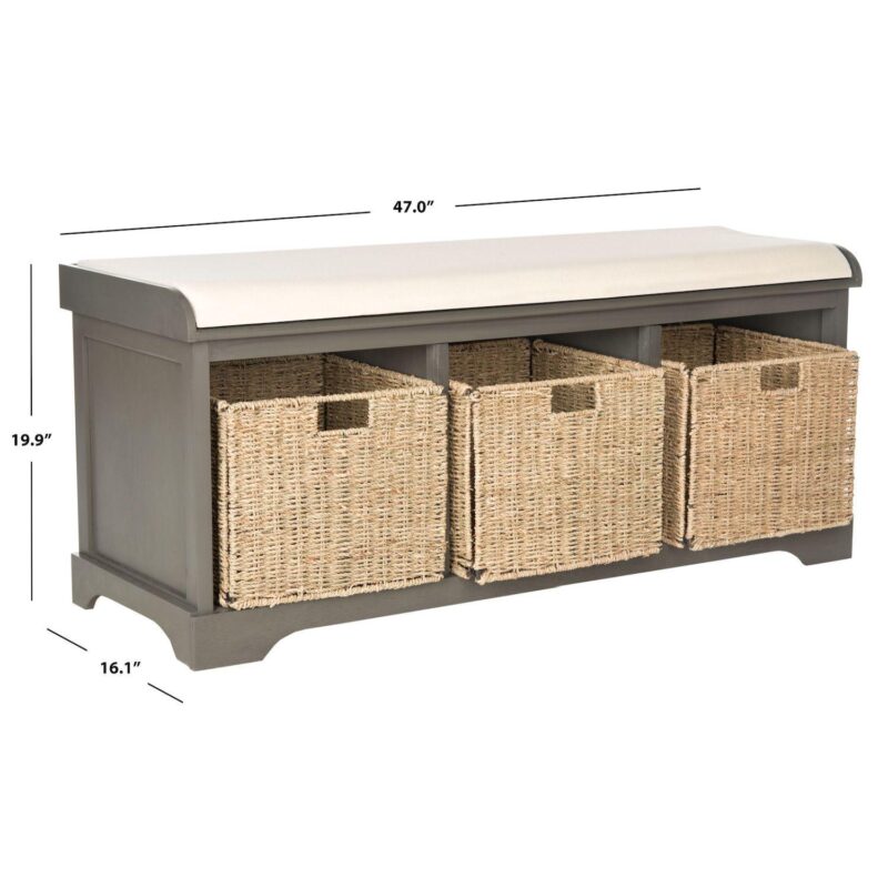 Safavieh Lonan Storage Bench - Image 3
