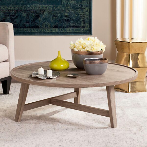 Safavieh Mid-Century Modern Round Coffee Table