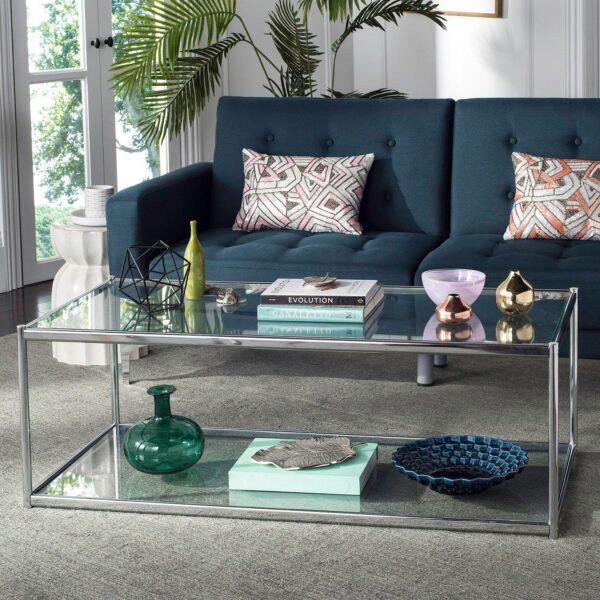 Safavieh Modern Glass Coffee Table