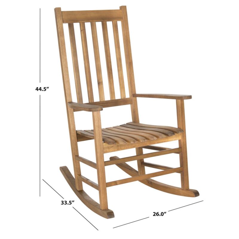 Safavieh Outdoor Shasta Outdoor Rocking Chair - Image 5