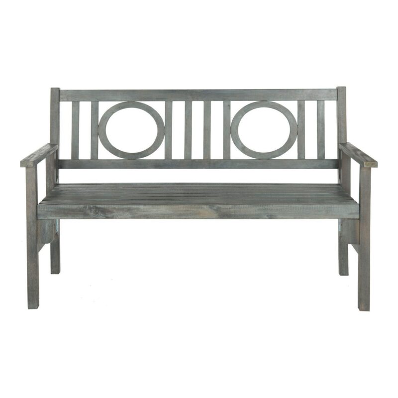 Safavieh Piedmont Indoor / Outdoor Folding Bench - Image 3