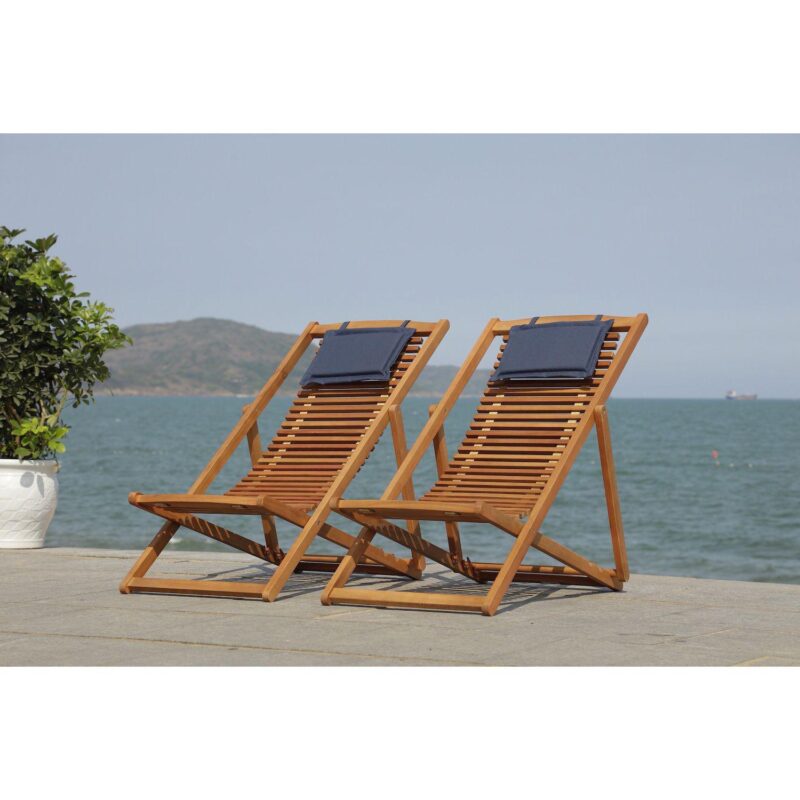 Safavieh Rendi 2-pc. Outdoor Relax Chair With Pillow Set - Image 2