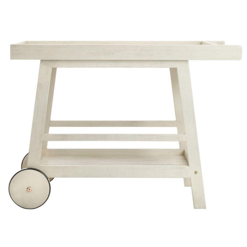 Safavieh Renzo Indoor / Outdoor Wood Bar Cart - Image 5