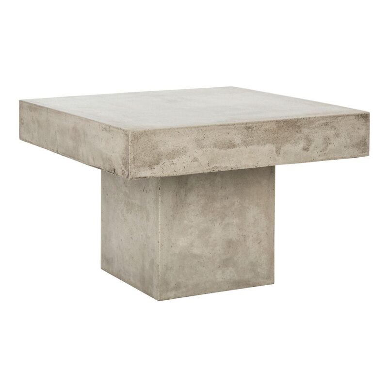 Safavieh Square Indoor / Outdoor Concrete Coffee Table - Image 3