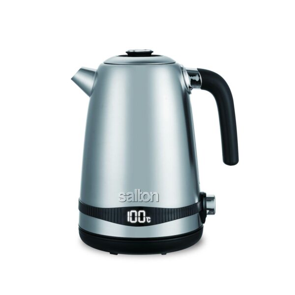 Salton Stainless Steel Digital Kettle - Variable Temperature