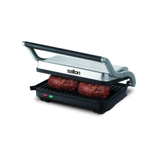 Salton Stainless Steel Panini Grill