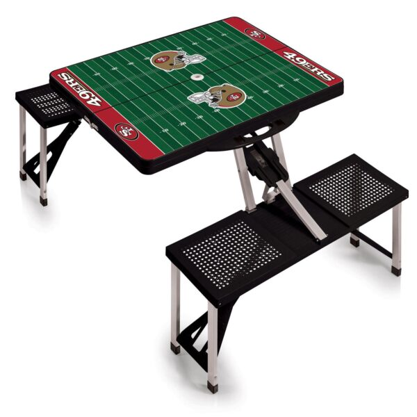 San Francisco 49ers Portable Sports Field Picnic Table