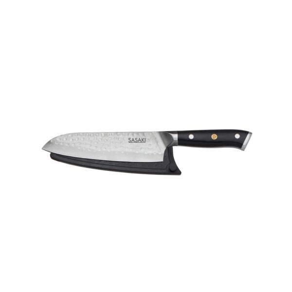 Sasaki Takumi Japanese Santoku Knife with Locking Sheath