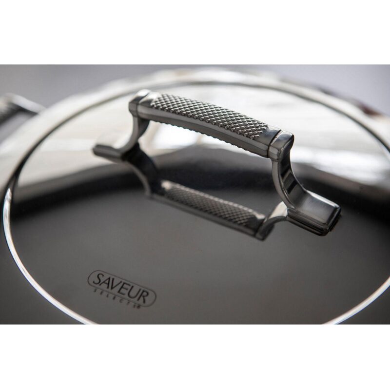 Saveur Selects Voyage Tri-Ply 4-qt. Chef's Pan with Lid - Image 3