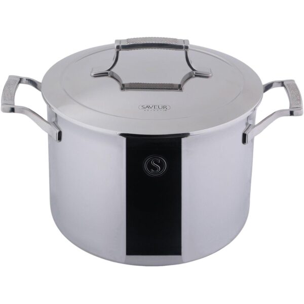 Saveur Selects Voyage Tri-Ply 8-qt. Stockpot with Lid