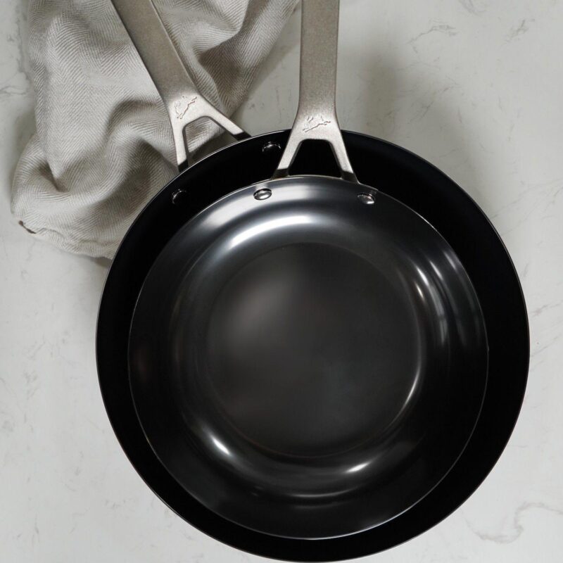 Saveur Selects Voyage Nitri-Black Carbon Steel 10-in. Frypan - Image 4