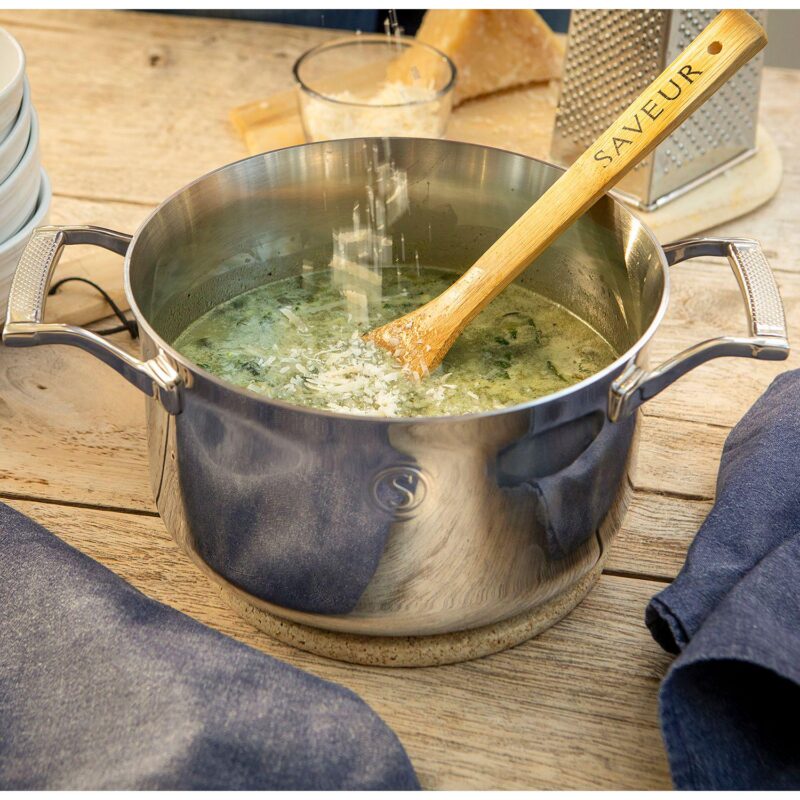 Saveur Selects Voyage Tri-Ply 4-qt. Casserole with Lid - Image 5