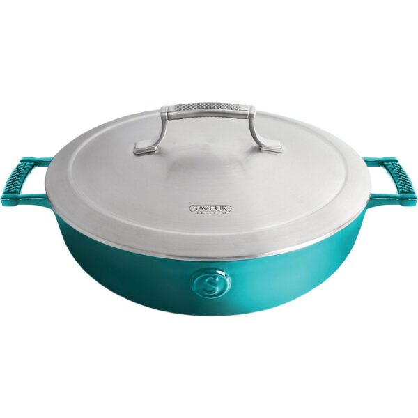 Saveur Selects Voyage Enameled Cast-Iron 4.5-qt. Braiser