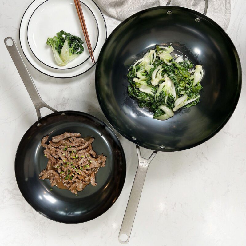 Saveur Selects Voyage Nitri-Black Carbon Steel 10-in. Frypan - Image 3