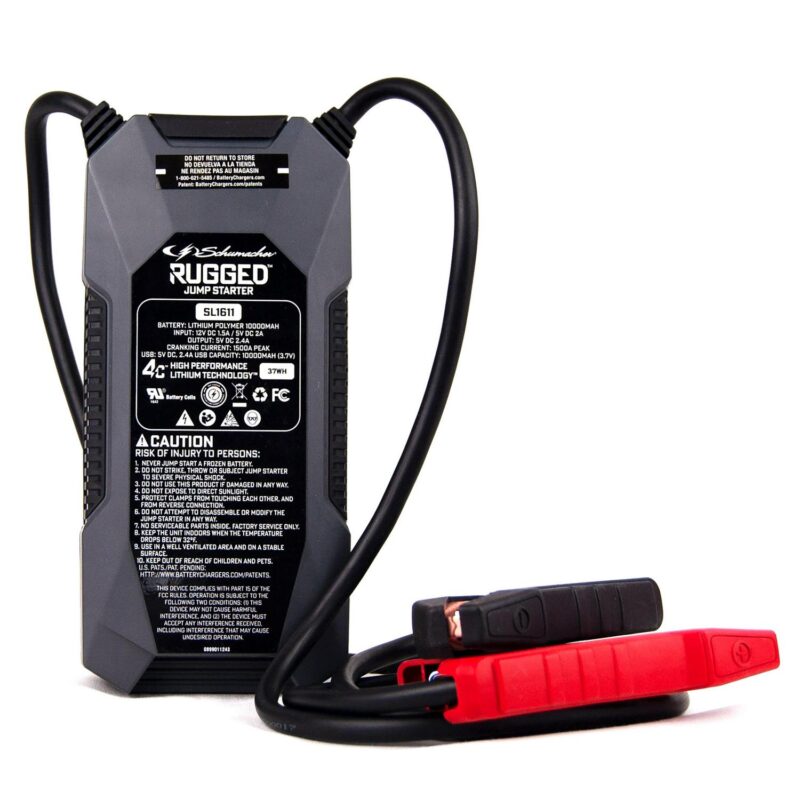 Schumacher 1500A Rugged Jump Starter and Portable Power Pack 12V DC car charger - Image 6