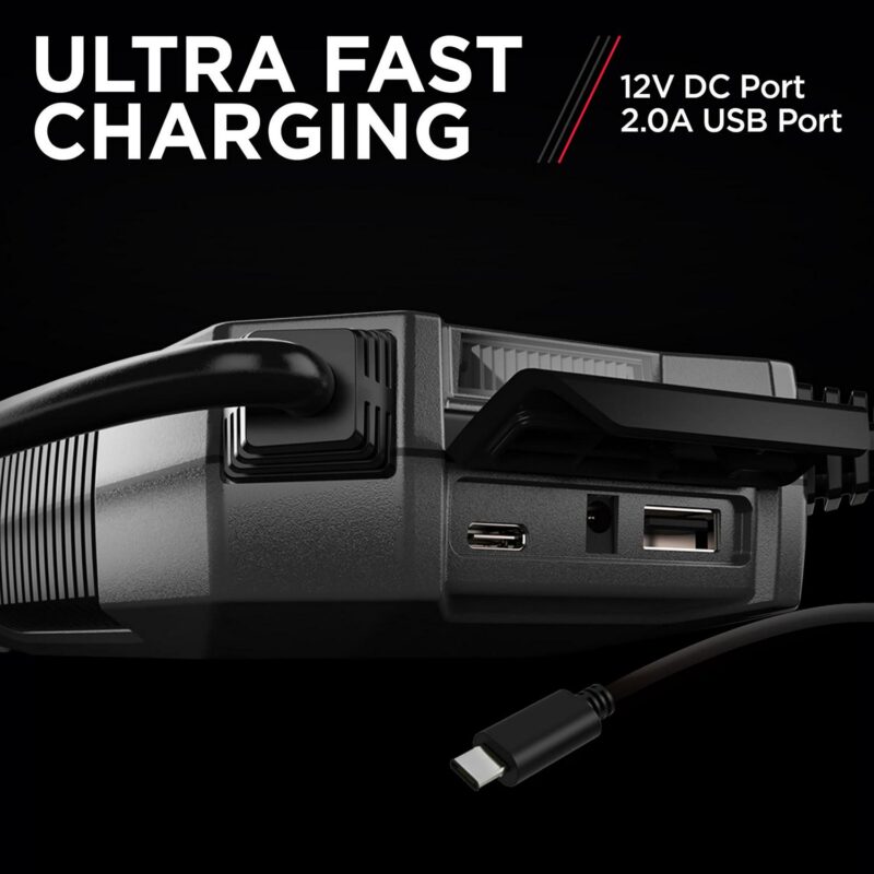 Schumacher 1500A Rugged Jump Starter and Portable Power Pack 12V DC car charger - Image 5