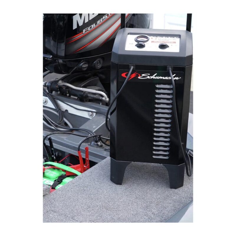Schumacher Electric 200/40/20/10 Amp Manual Wheel Charger w/ Engine Sta - Image 4