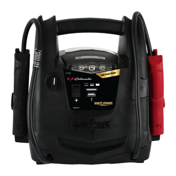 Schumacher SJ1583 Portable Power Station, 800A Jump Starter a 150-PSI Air Compressor, New in Box