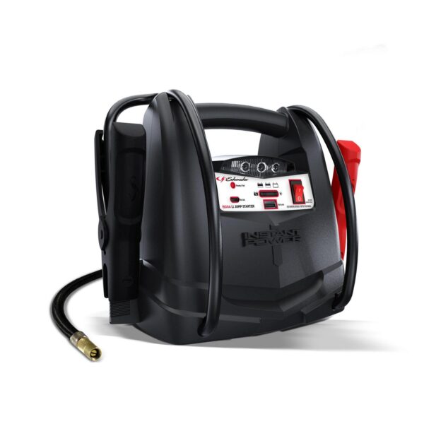 Schumacher SL1519 1500A 12V Lithium Jump Starter, 150 Psi Air Compressor, USB Charging - New in Box