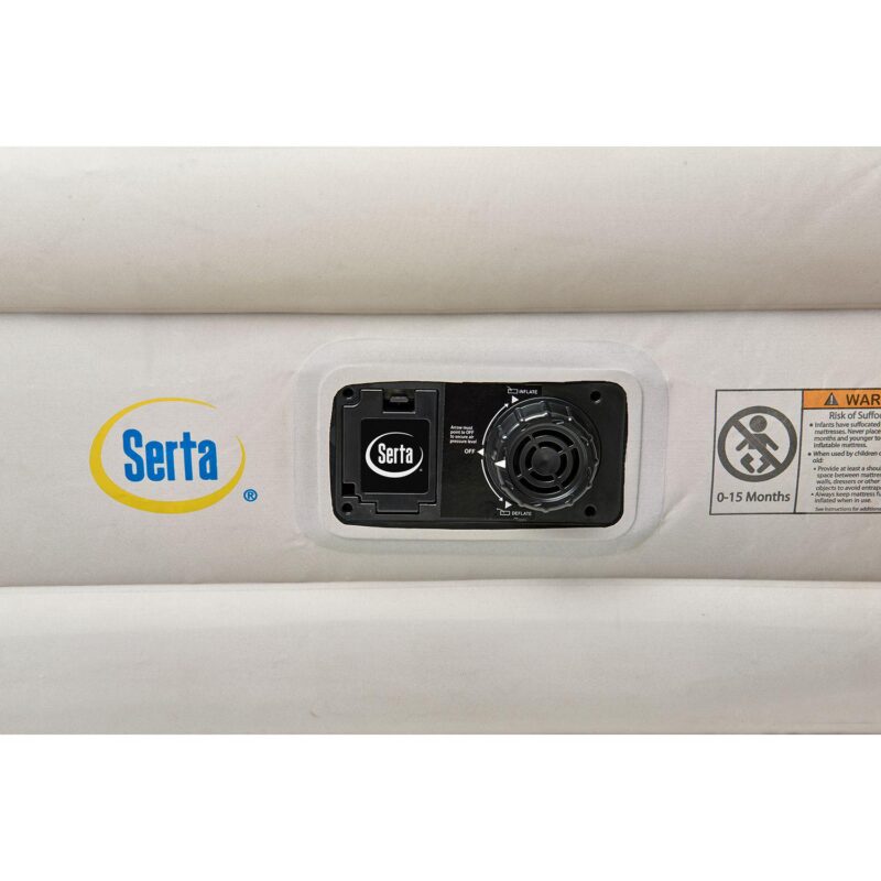 Serta 18-in Queen Air Mattress and Internal Pump - Image 3