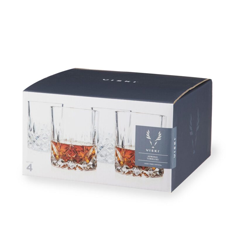Set Of Smoked Cocktail Kit And Admiral Crystal Tumbler - Image 3