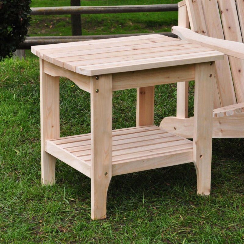 Shine Company Rectangular End Table - Image 2