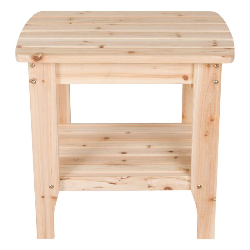 Shine Company Rectangular End Table - Image 3