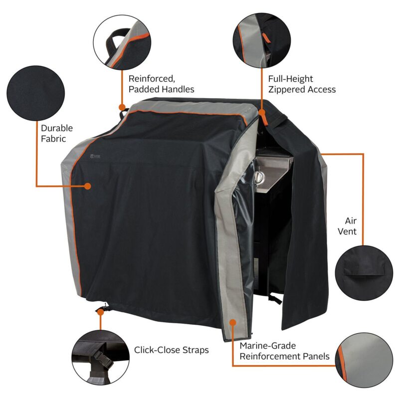 SideSlider X-Large BBQ Grill Storage Cover - Image 3