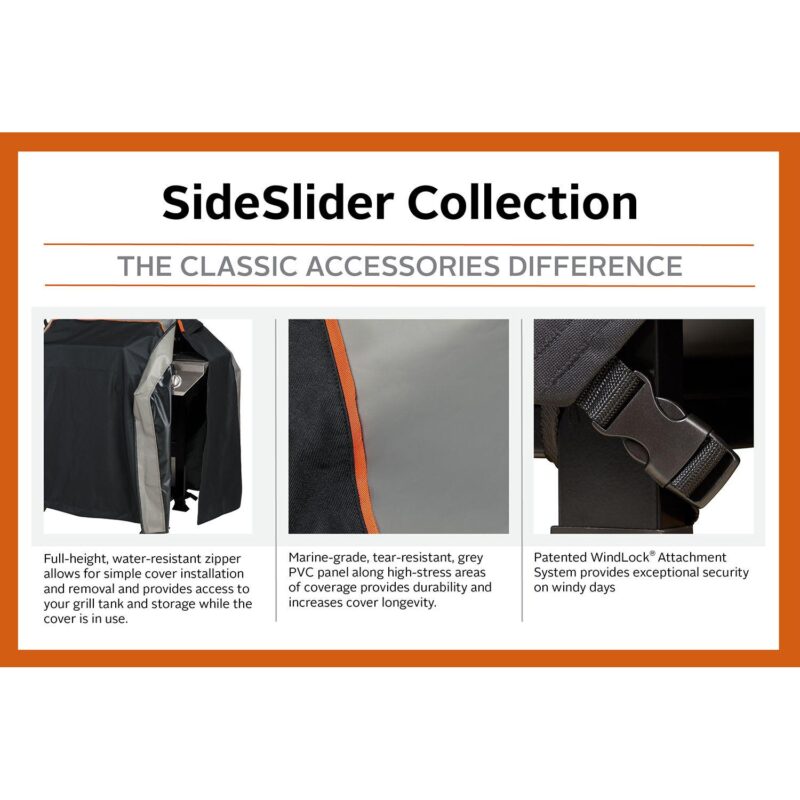 SideSlider X-Large BBQ Grill Storage Cover - Image 5